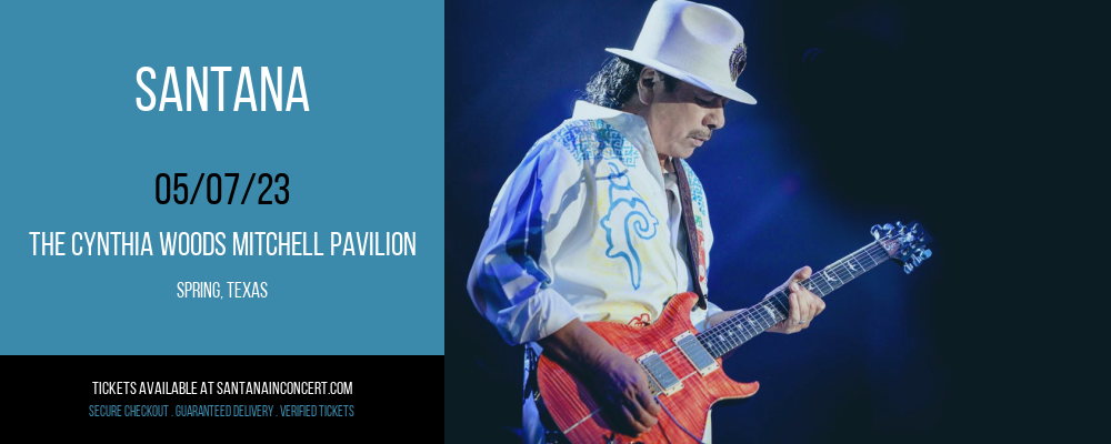 Santana at Santana Concert tickets Santana at Santana Concert