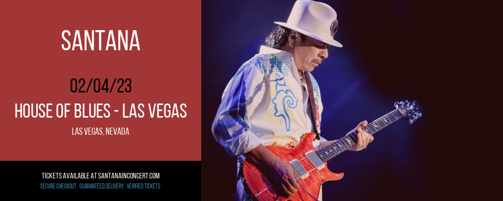 Santana at Santana Concert tickets Santana at Santana Concert