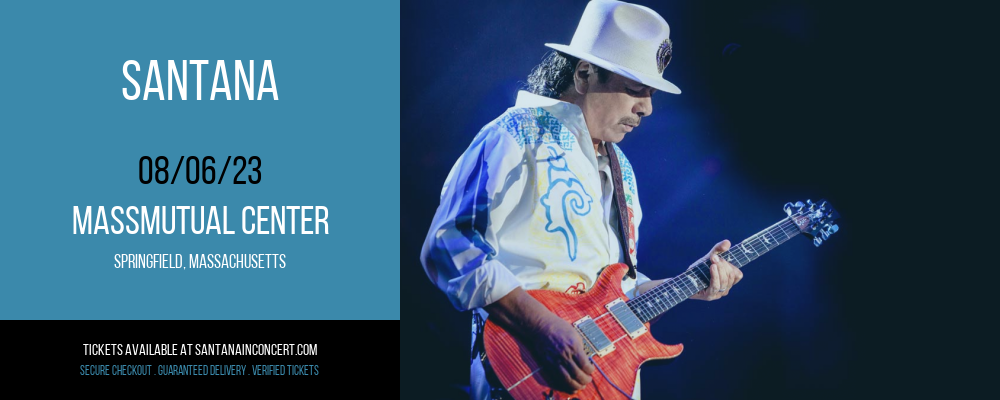Santana at Santana Concert tickets Santana at Santana Concert