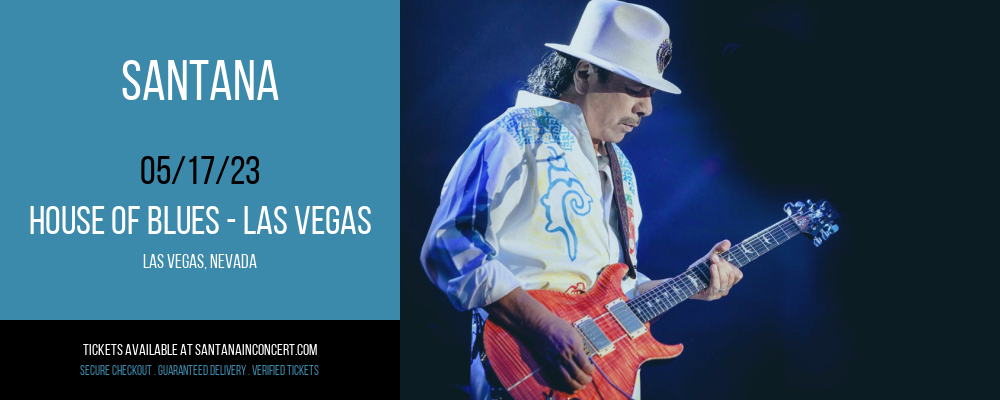 Santana at Santana Concert tickets Santana at Santana Concert